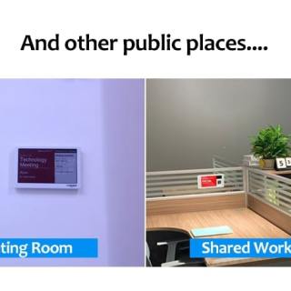 E-paper Meeting Room Sign