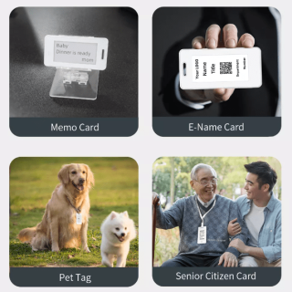 NFC e-ink smart card