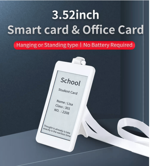 NFC e-ink name badge