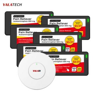 3,5-дюймовая 4-цветная электронная этикетка для полки