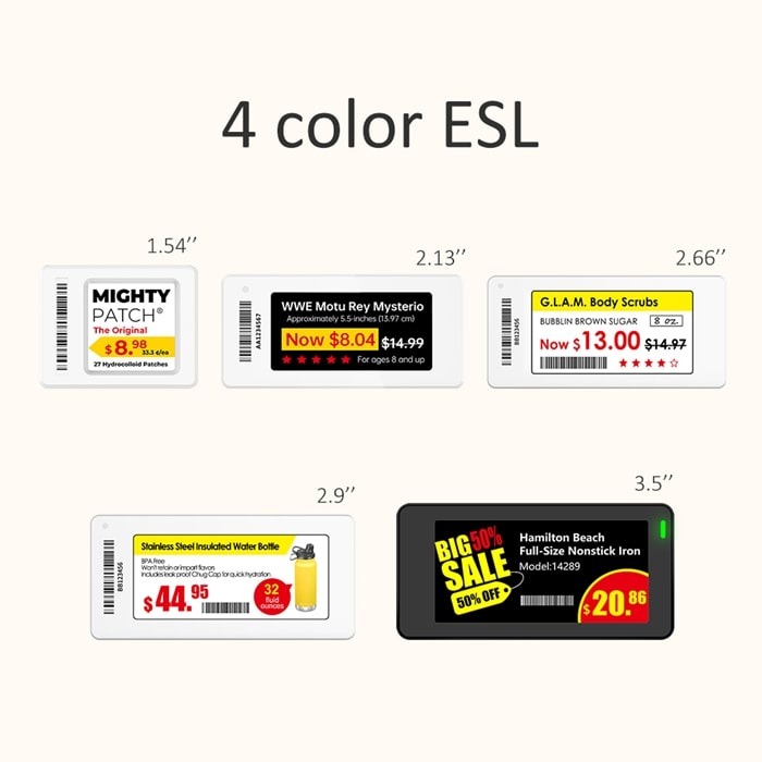 4 color digital labels
