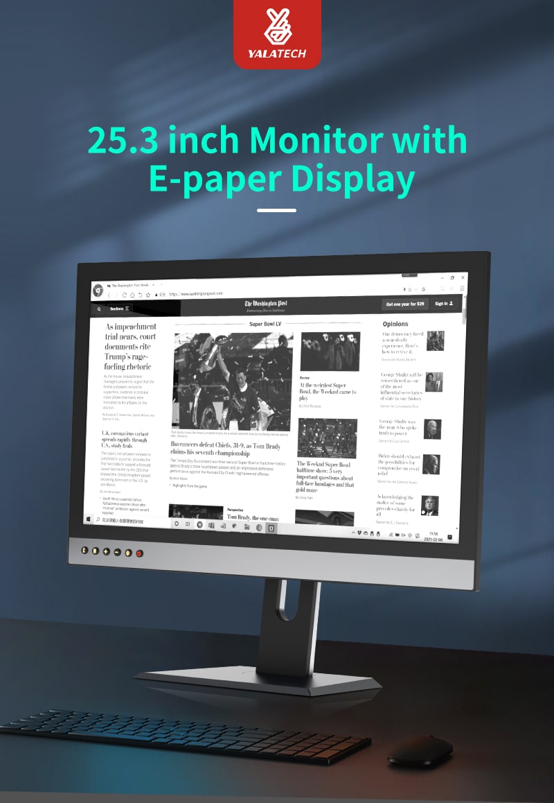 e-ink monitor