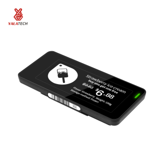 Etiqueta de prateleira digital para freezer multilíngue de 2,9 polegadas à prova d'água