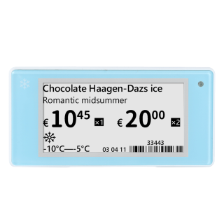 2.13 Inch Digital Price Label for freezer