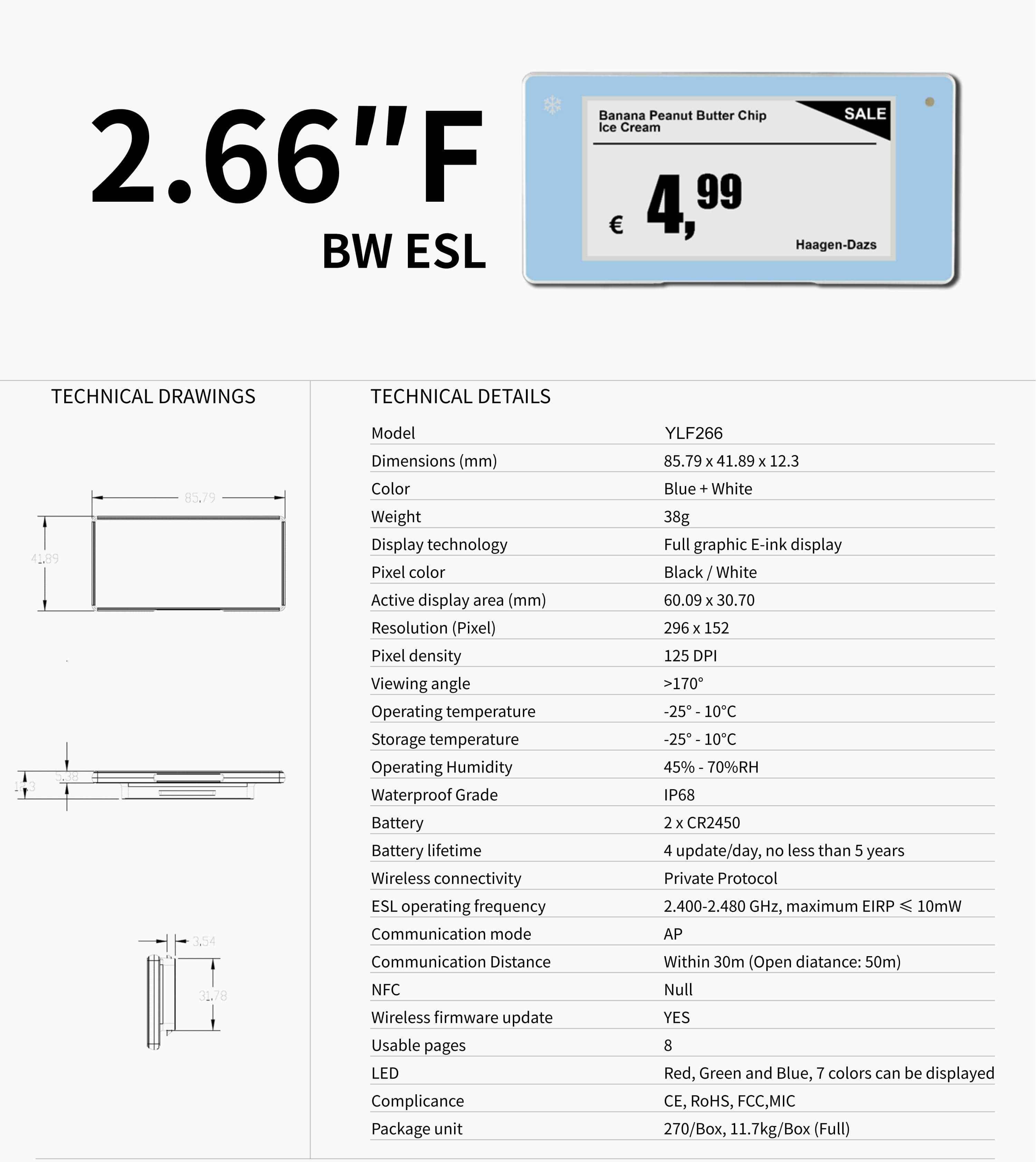 electronic price tags in supermarkets