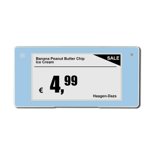 2.66 Inch Digital Price Label for freezer