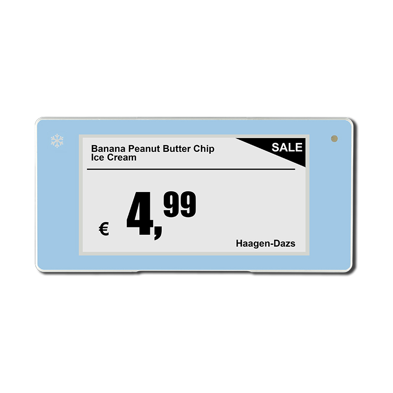 2.66 Inch Digital Price Label for freezer