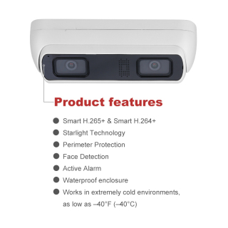 4MP Dual-Lens People Counting Network Camera