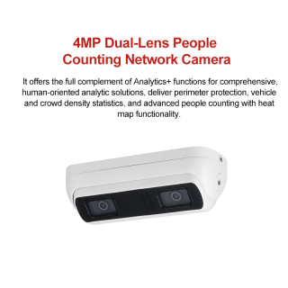 4MP Dual-Lens People Counting Network Camera