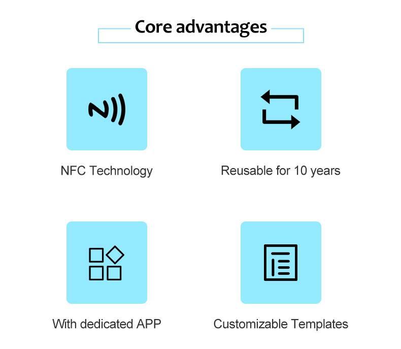 NFC digital label