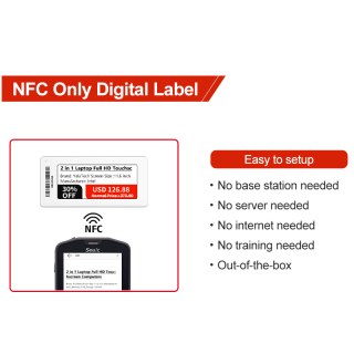 NFC Digital Price Tag 2.66 Inch