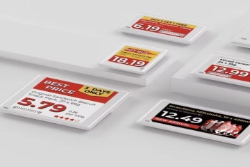 Why 4-Color Electronic Shelf Labels Are Replacing 3-Color