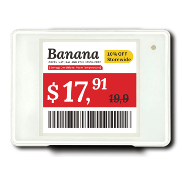 1.54 inch B/W/R/Y Four Colors ESL