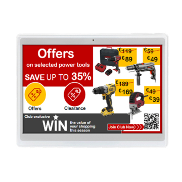 10.2 inch B/W/R/Y Four Colors ESL