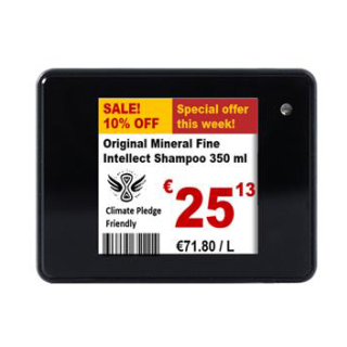1.54 inch B/W/R/Y Four Colors ESL