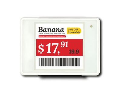 1.54 inch B/W/R/Y Four Colors ESL
