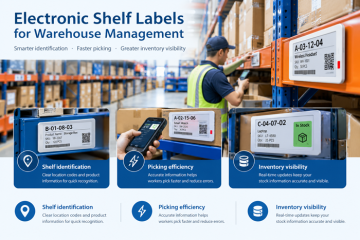 Electronic Shelf Labels for Warehouse Management: Improving Picking Efficiency and Inventory Visibility