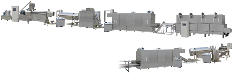 Automatic breakfast cereal production machine