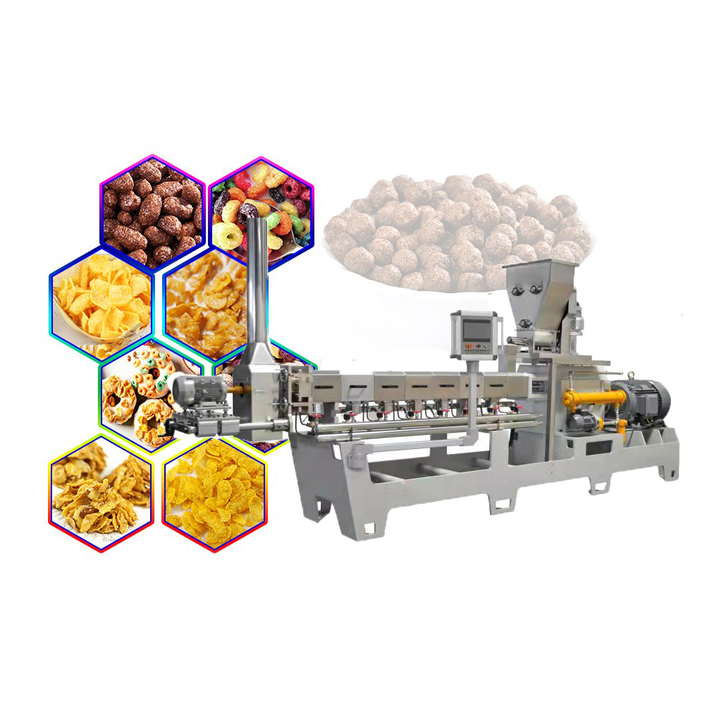 Зърнени закуски Корн Флейкс Оборудване за производство на машини