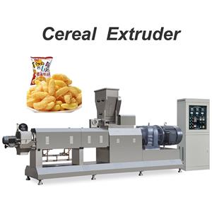 Machine industrielle d'extrudeuse de nourriture de casse-croûte de bouffée de maïs
