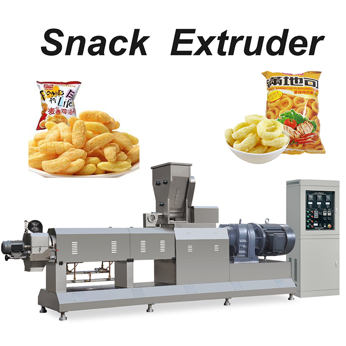 Línea de producción de máquinas de bocadillos de chips de maíz