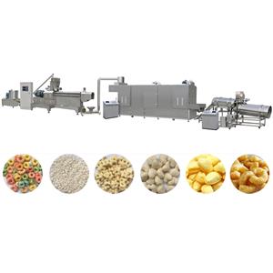 Full-automatic Puffed Snacks Food Processing Line