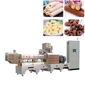 Промышленная машина для производства закусок с шоколадной начинкой