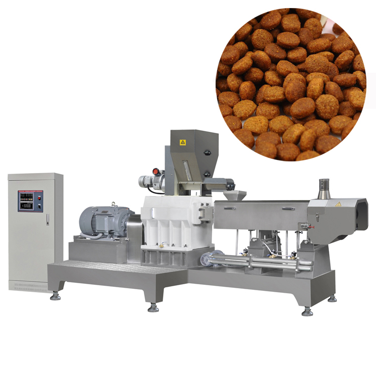 Floating Fish Feed Pellet Extruder Processing Machine