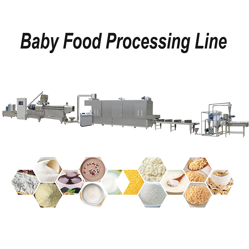 Baby powder processing line