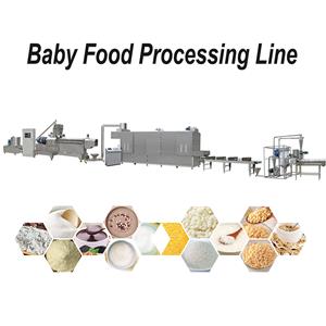 Línea de procesamiento de alimentos para bebés
