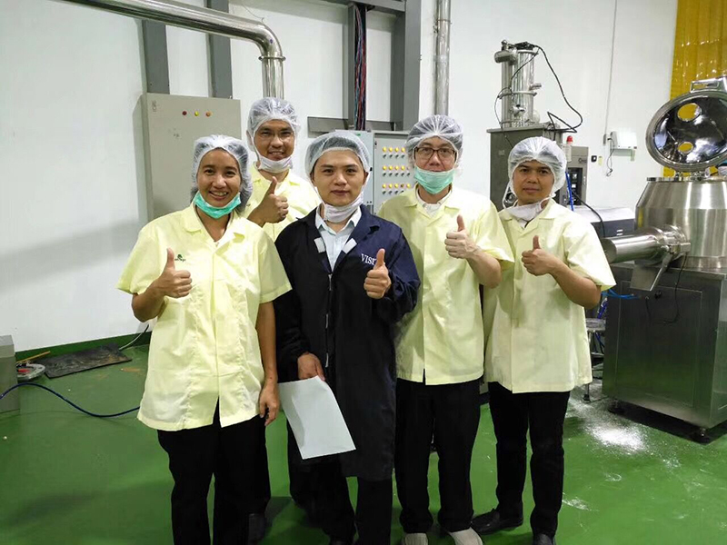 Linha de Produção de Flocos de Milho em Caso de Cliente da Malásia