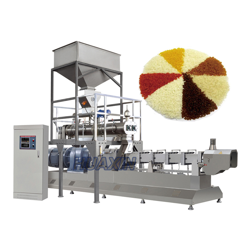 Fortified rice production line