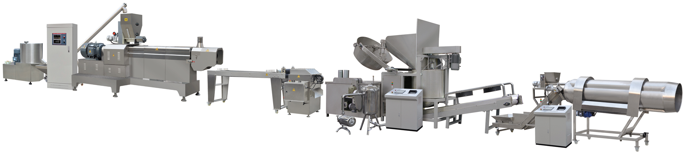 fried snack processing line