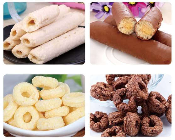 core filled snack food making machinery