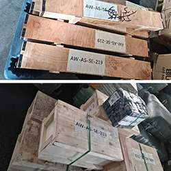 Заказ комплектующих для линии приготовления закусок от клиента из Дубая загружен.