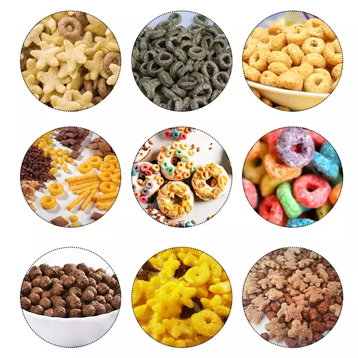 Dry snack extruder