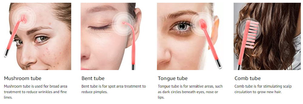 high frequency skin therapy wand