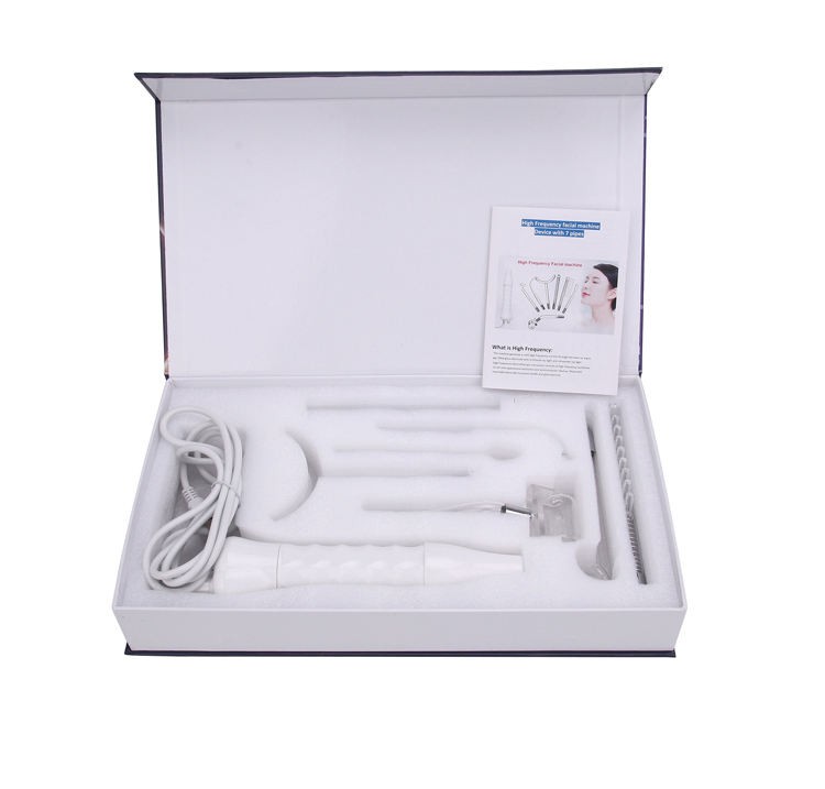 Portable 7 in 1 High Frequency Facial Machine for Acne Treatment