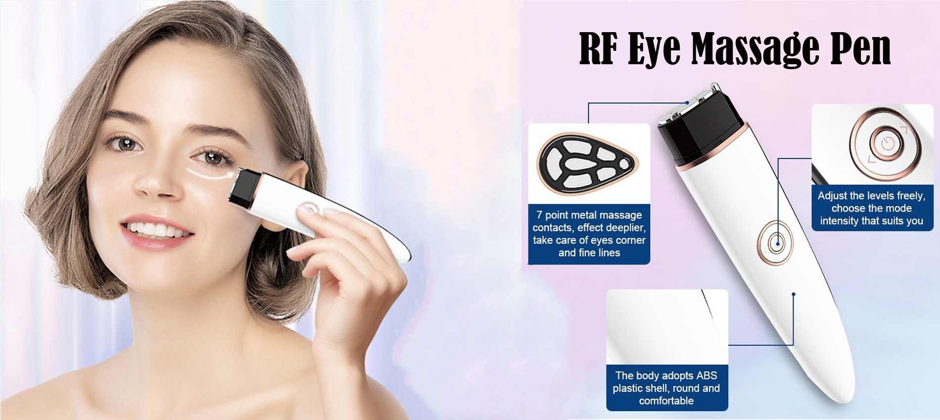 RF eye massage pen