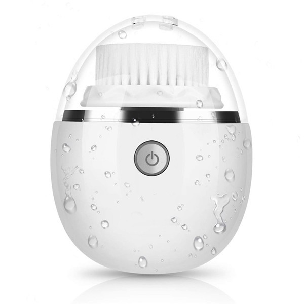 Waterproof sonic Vibration facial cleansing brush Wireless Charging