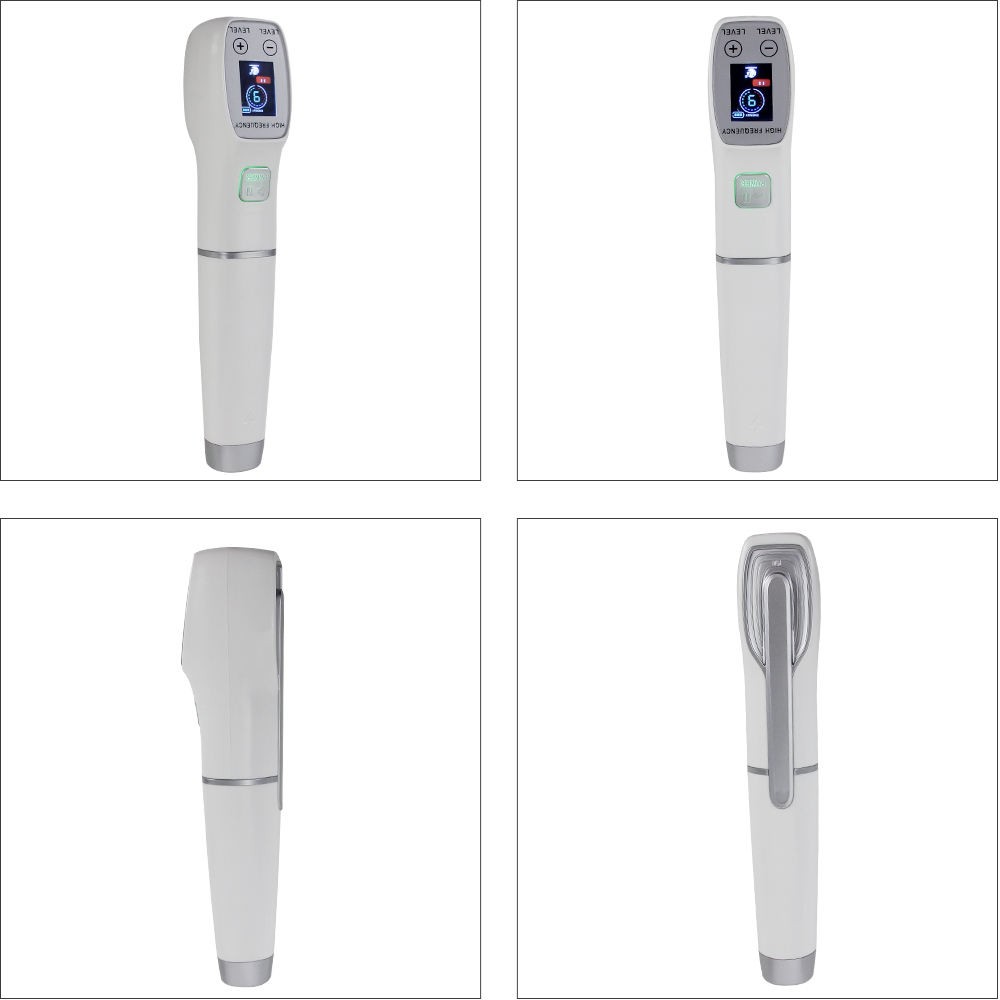 Smart Panel Darsonval with 9 Level Handheld High Frequency Electrotherapy Facial Wand