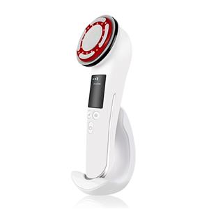 EMS LED Hot Cold Facial Firming Instrument Light Therapy Device Skin Firming Device Spa Face Massager Galvanic Beauty Machine