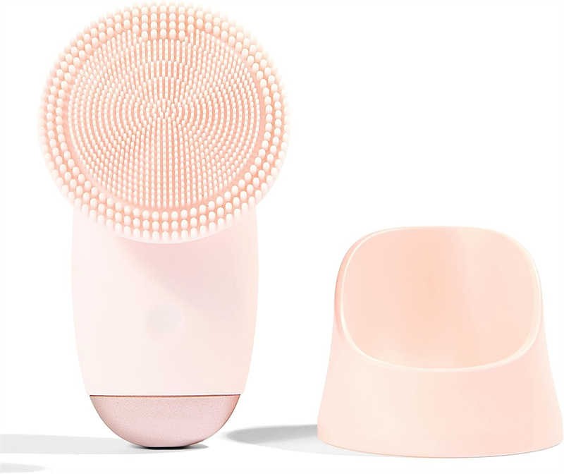 Food Grade Silicon Electric Sonic Skin Cleansing Brush Facial Scrubber