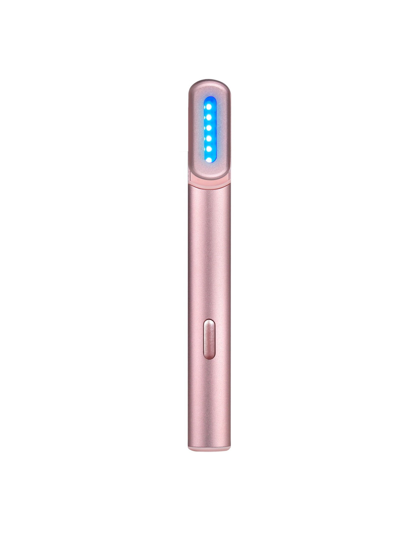 Wrinkle Remove Red And Blue Light EMS Eye Care Microcurrent Hot Compress Vibrating massage LED Skincare Wand