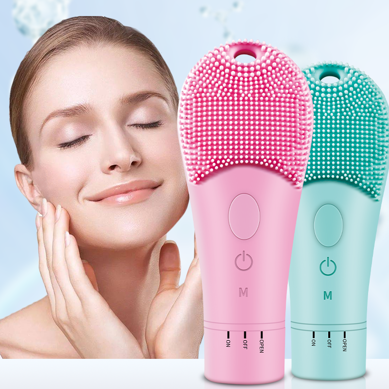 Exfoliating Face Cleansing Brush Silicone High Quality Face Cleaning Brush Tool Silicone Facial Cleansing Brush