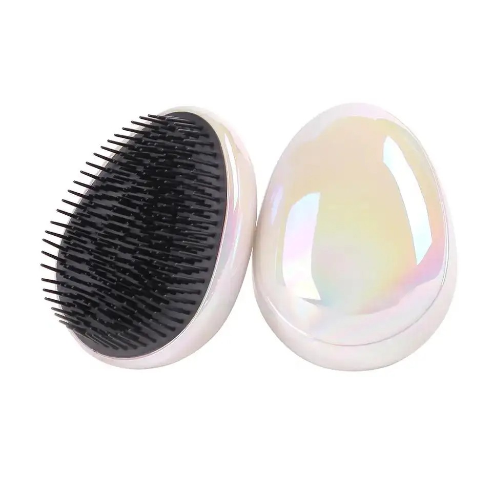 Shiny Anti-knot Massage Comb Scalp Massage Detangling Brush Detangler Hair Brush Comb