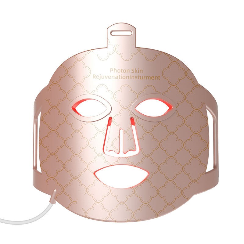 Foldable 7 color Infrared Red Light Silicon LED Face Skin Beauty Mask