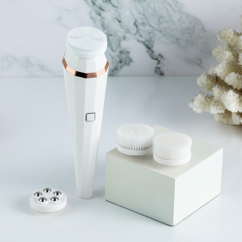 Electric Facial Brush: Safe Silicone Power for Radiant Skin in Every Pulse