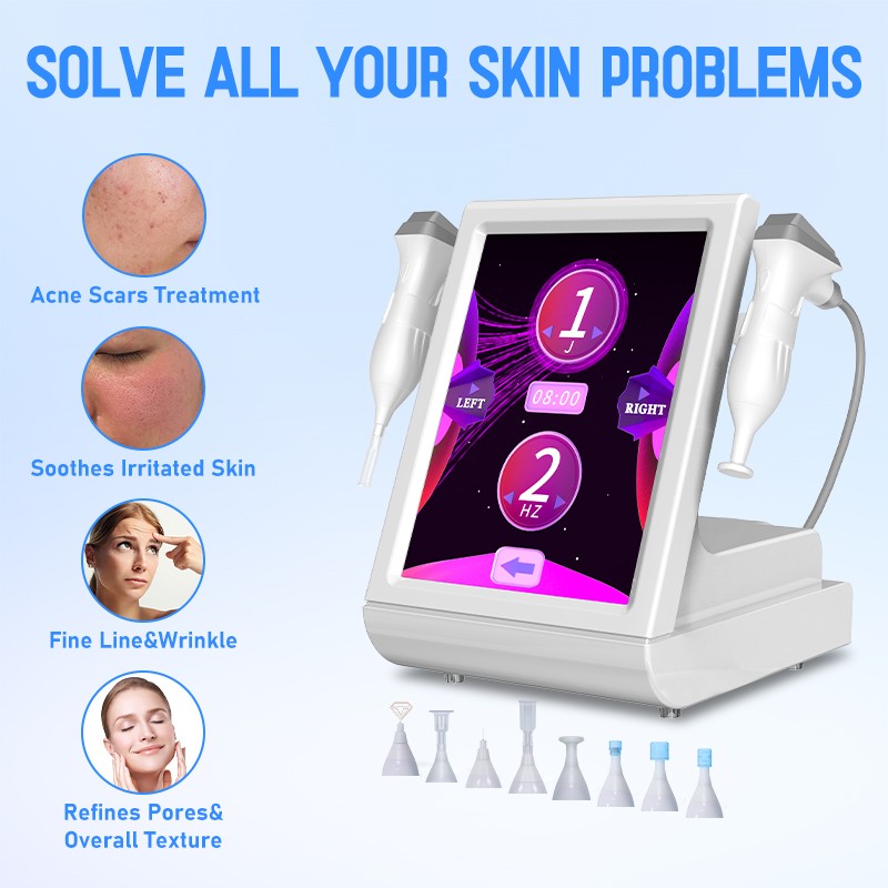 New Technology Home Use 8 in 1 Hot and Cold Plasma Machine Acne Removal Improve Fine Lines Surface Treatment Cool Plasma Device