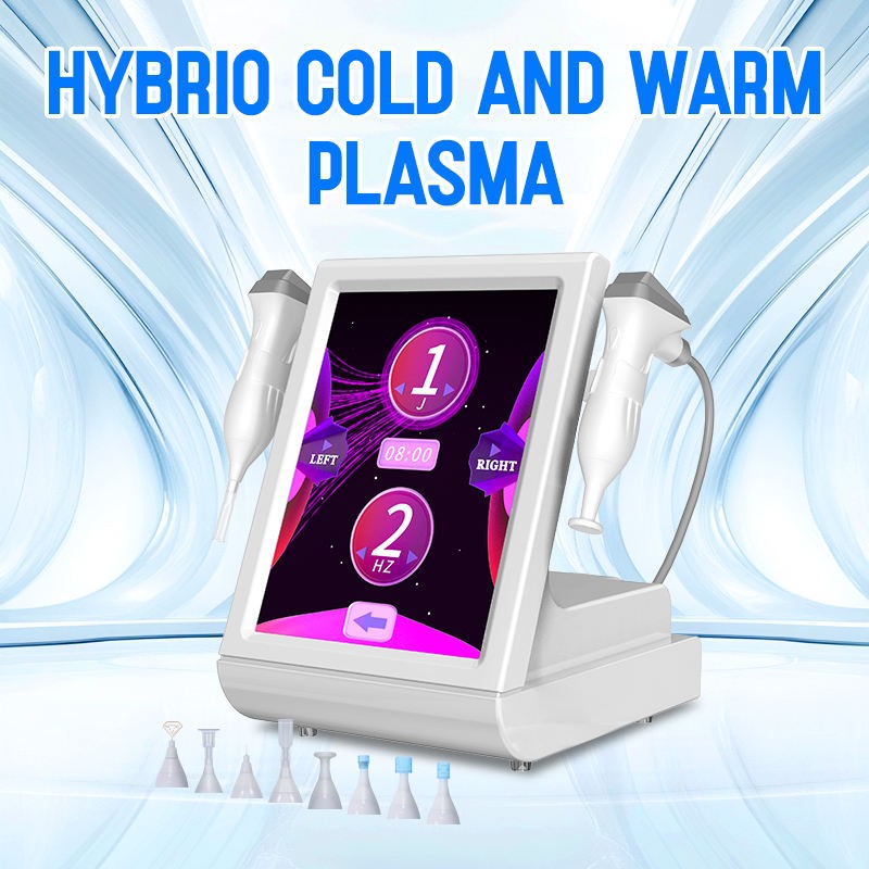 New Technology Home Use 8 in 1 Hot and Cold Plasma Machine Acne Removal Improve Fine Lines Surface Treatment Cool Plasma Device